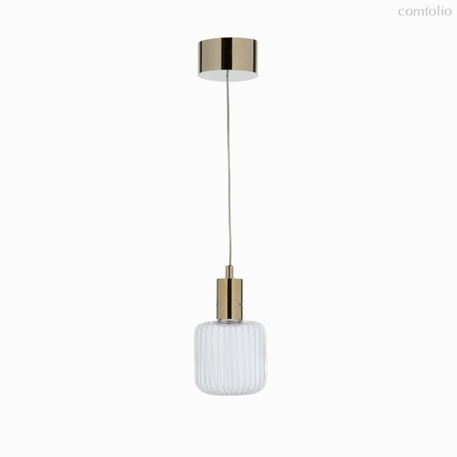 Подвесной светильник Waterfall диаметр 11, цвет золотой/прозрачный - Cosmo