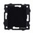 Розетка штепсельная SCHUKO 16A/250 В с крышкой, черный Kollinger REA-006BK для Aspekt, Eleganz, Reflex - Kollinger