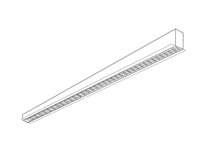 Donolux LED Eye св-к встраиваемый, 42W, 1180х48мм, H36мм, 3415Lm, 34°, 3000К, IP20, корпус белый, бе, цвет белый - Donolux