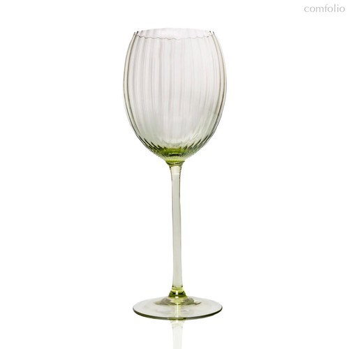 Бокал для белого вина Anna Von Lipa Лион 380 мл, стекло хрустальное, зеленый - Anna Von Lipa