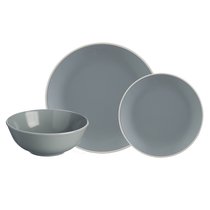Набор обеденной посуды Classic 12 предметов серый - Mason Cash