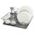 Сушилка для посуды Hoem, 48х30х10 см, серая - Smart Solutions