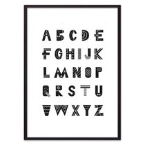Английские буквы, 40x60 см - Dom Korleone
