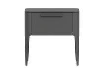 Тумба прикроватная Type 1 ящик (темно-серый) - Ellipse
