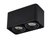 LED, Lumme, светильник накладной, GU10, L195xW100хH100мм, IP20, черный RAL9005, без лампы - Donolux
