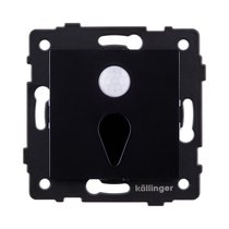 Подсветка лестницы с датчиком движения, рассеянный свет, черный Kollinger REA-044BK для Aspekt, Eleganz, Reflex - Kollinger