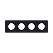 Рамка 4-постовая, черный Kollinger Aspekt AT4BK - Kollinger