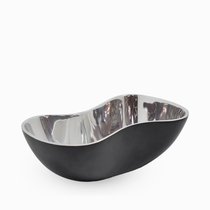Миска Мetallic, цвет черный - Cosmo