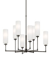 Черная люстра Новара, цвет черный - Louvre Home