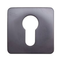 Накладка под цилиндр на квадратном основании COLOMBO PT13-GM матовый графит (2 шт) - Colombo Design