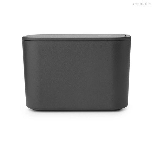 Контейнер для мусора настольный Brabantia 8х15 см, темно-серый, пластик - Brabantia