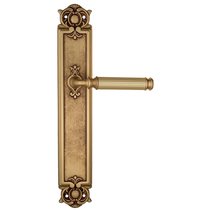 Дверная ручка Venezia Mosca на планке PL97 французское золото - Venezia Collezione