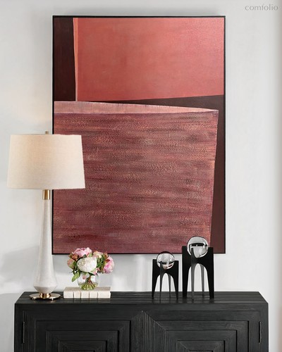 Интерьерная картина Янг, цвет коричневый - Louvre Home