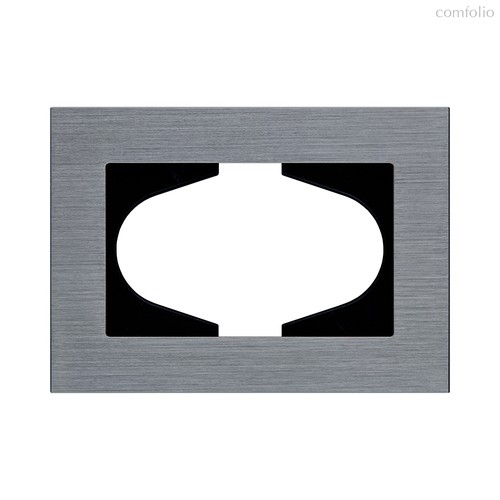 Рамка для двойной розетки, серый Kollinger Reflex AL RA120GY - Kollinger