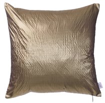 Чехол для декоративной подушки "Шоколад атлас", 02-2008/5, 43х43 см, цвет коричневый, 43x43 - Altali
