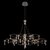 10590/1000 Silver Asfour Подвесной светильник LOFT IT Mira - Loft It