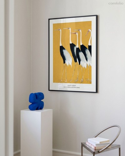 Жикле на холсте Red Crown Cranes - Louvre Home
