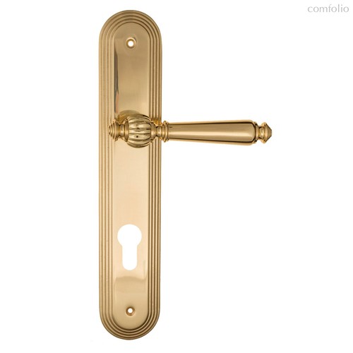 Дверная ручка на планке Fratelli Cattini MARANI CYL PL288-OLV полированная латунь - Fratelli Cattini