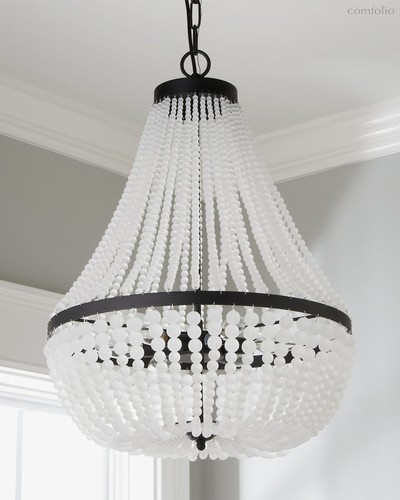 Чёрная люстра Найджел, цвет черный - Louvre Home