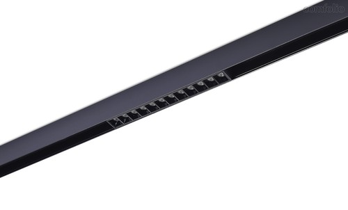 Led св-к для SPACE-Track system, Eye, DC 48В 12Вт, L220xW22xH43 мм, 761Лм, 36°, 4000К, диммируемый, IP20, Ra>90, черный - Donolux