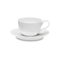 Чашка для эспрессо с блюдцем Narumi Терраса 100 мл, рельеф, фарфор костяной