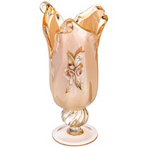 Ваза White Cristal Honey Tulipano Высота 35 см
