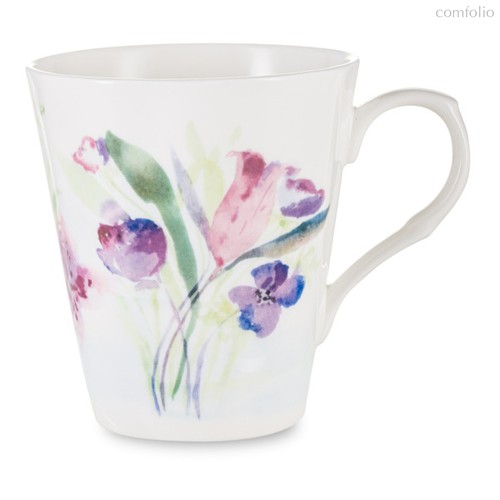 Кружка Just Mugs Heritage Свежие цветы Букет 370 мл, фарфор костяной - Just Mugs