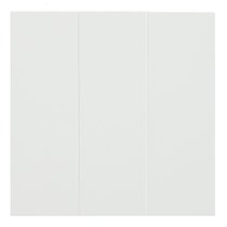 Клавиши трехклавишного выключателя 35661 MW, белый сатин - Rikett