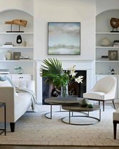 Комплект серых кофейных столов Фитц, цвет серый - Louvre Home