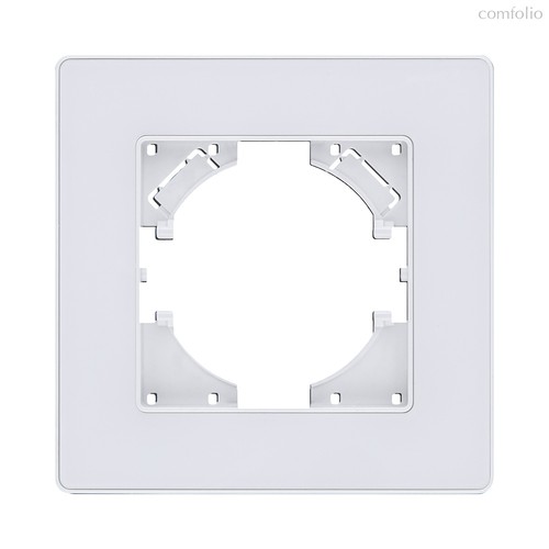 Рамка 1-постовая, белый Kollinger Eleganz Acryl EA1WH - Kollinger