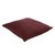 Подушка декоративная из хлопка фактурного плетения бордового цвета из коллекции Essential, 45х45 см - Tkano
