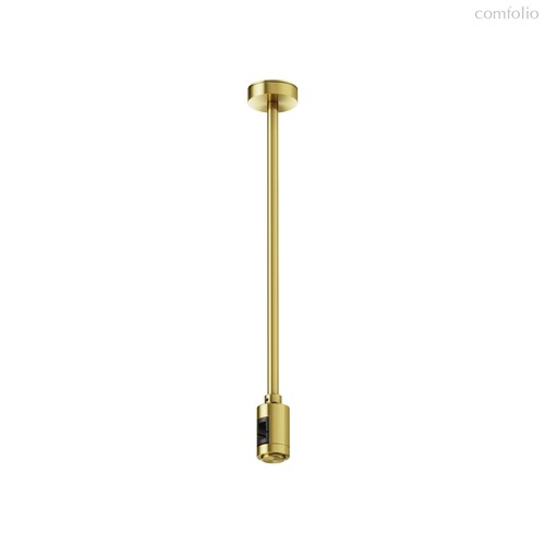 Крепление потолочное Medium 300мм с вводом питания Flarity латунь - Maytoni