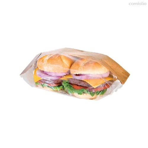Пакет для сэндвича с окном 9+5,5*18 см, крафт-бумага, 250 шт/уп, Garcia de PouИспания - Garcia De Pou