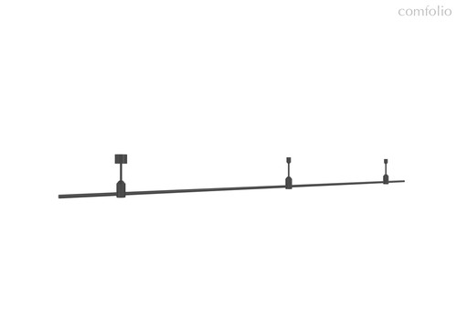 Magnet Modular System «CODE 1.2», L2000хH135 мм, DC24V, основание для модульных светильников, черный, блок питания в комплект не входит - Donolux