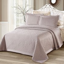 Покрывало Cleo "BLUMARINE" 240*260 50*70+5*2 240/002-BM, цвет какао, 240x260 - Cleo