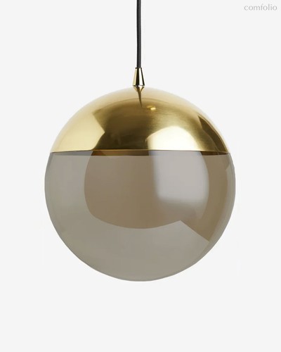 Большой золотой светильник Уорд, цвет черный - Louvre Home