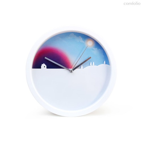 Часы настенные Day and Night с цветным циферблатом - Suck UK