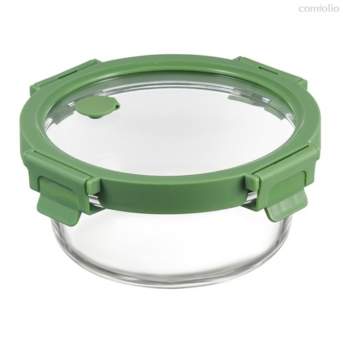 Контейнер для запекания и хранения круглый с крышкой, 650 мл, зеленый - Smart Solutions
