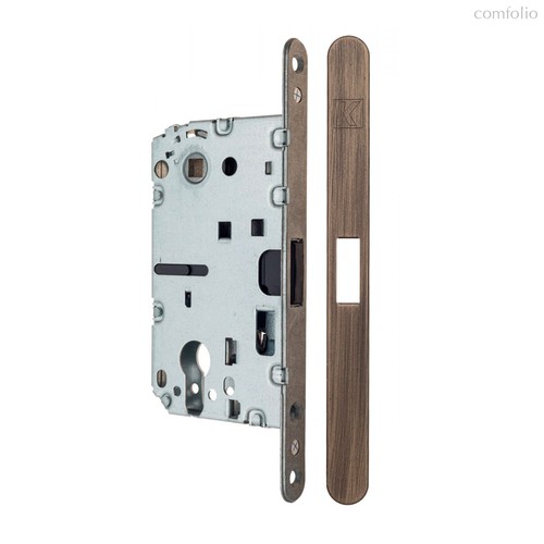 KM.002.CM.A.4.COV.BS Замок межкомнатный магнитный KOBLENZ SPINOFF Y85 с доводчиком BS состар. бронза - Koblenz