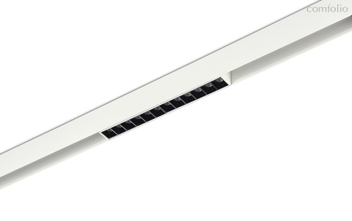 Led св-к для SPACE-Track system, Eye, DC 48В 12Вт, L220xW22xH43 мм, 733Лм, 36°, 3000К, диммируемый, IP20, Ra>90, белый - Donolux