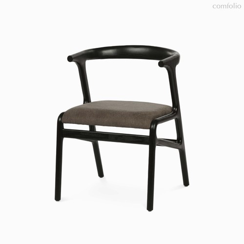 Обеденный стул Ron, цвет темно-серый/черный - Cosmo