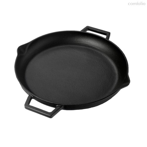 Сковорода 26 см с 2-мя ручками чугун черная LAVA - Lava