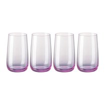 Набор бокалов для воды Rosenthal Турандот 400 мл, стекло, розовый, 4 шт - Rosenthal