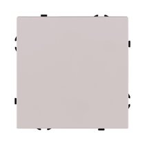 Выключатель 1-клавишный проходной 10А/250В, кашемир матовый Kollinger Eclipse EC-002CM - Kollinger