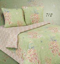 Комплект постельного белья ПА-3-712 Евро Поплин с наволочками 70х70х2шт. - АльВиТек