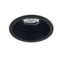 LED, Basis, светильник встраиваемый поворотный, 7Вт, 3000К, 569Лм, 50°, D84*H54мм, IP20, PF 0, 9, Ra90, черный RAL9005, источник питания в комплекте - Donolux