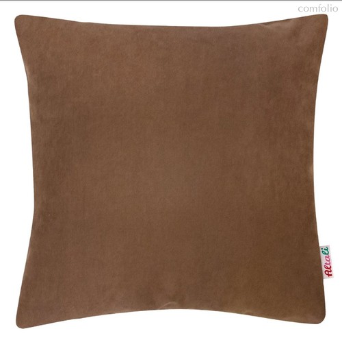 Чехол для подушки "Бисквит", P702-Z707/1, цвет коричневый, 43x43 - Altali