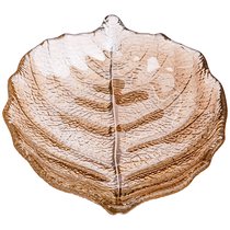 Блюдо Luster Leaf Amber 21см Без Упаковки