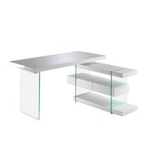 Письменный стол Decora 978OT-BLANCO /3002, цвет прозрачный - Angel Cerda