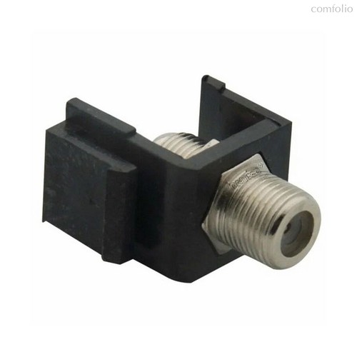 Вставка Keystone с F коннектором (SAT) 32555 BK, черный - Rikett